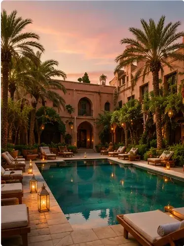 Romantic Palmeraie villa stay for couples