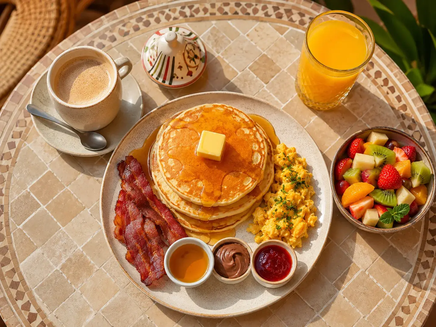 American breakfast