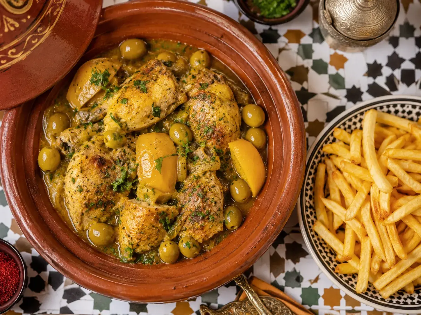 Chicken tagine