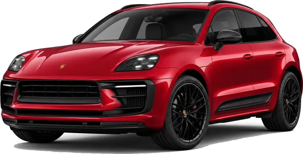 Porsche Macan, front three-quarter view